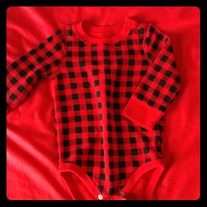 Boys long sleeve onesie